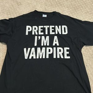 Pretend I’m a vampire T-shirt